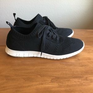 Steve Madden Black Slip-On Sneakers